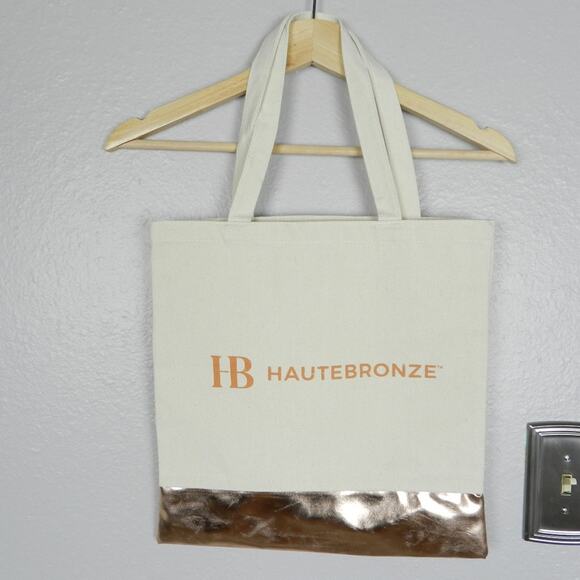 Haute Bronze Reusable Canvas Tote‎ - Picture 1 of 5